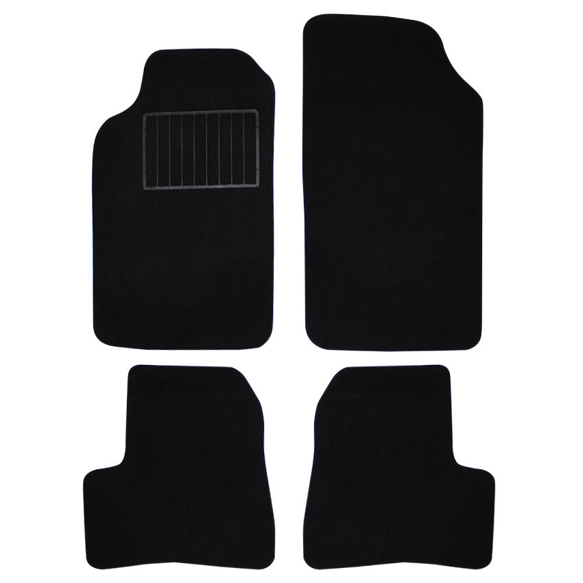 Μοκέτα Standard μαύρη για Peugeot 206 / 206+