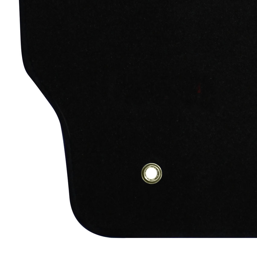 Μοκέτα Standard μαύρη για Toyota Auris (I) με κουμπώματα