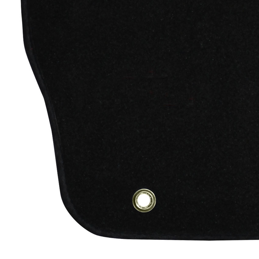 Μοκέτα Standard μαύρη για Toyota Yaris (II) με κουμπώματα