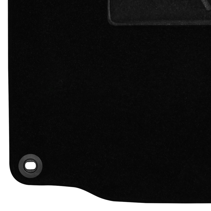 Μοκέτα Standard μαύρη για Skoda Octavia 4 (I) με οβάλ κουμπώματα 4τμχ