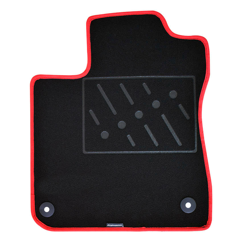 Πατάκια δαπέδου μοκέτας Standard μαύρα για Renault Twingo (III) 4τμχ