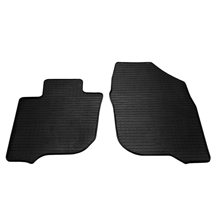 Πατάκια δαπέδου λαστιχένια για Mitsubishi L200 / Fiat Fullback 2τμχ