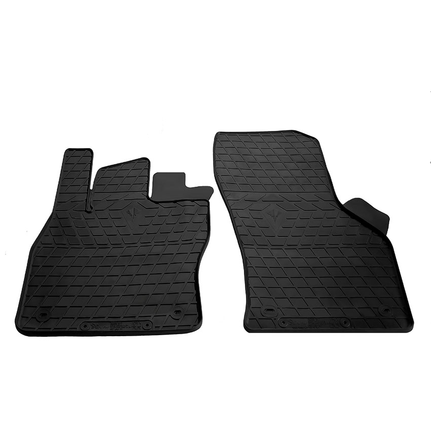Πατάκια δαπέδου λαστιχένια για Skoda Octavia (III) / Karoq / VW Golf (VII) / Touran / Seat Leon (II) / Audi A3 (8V) 2τμχ