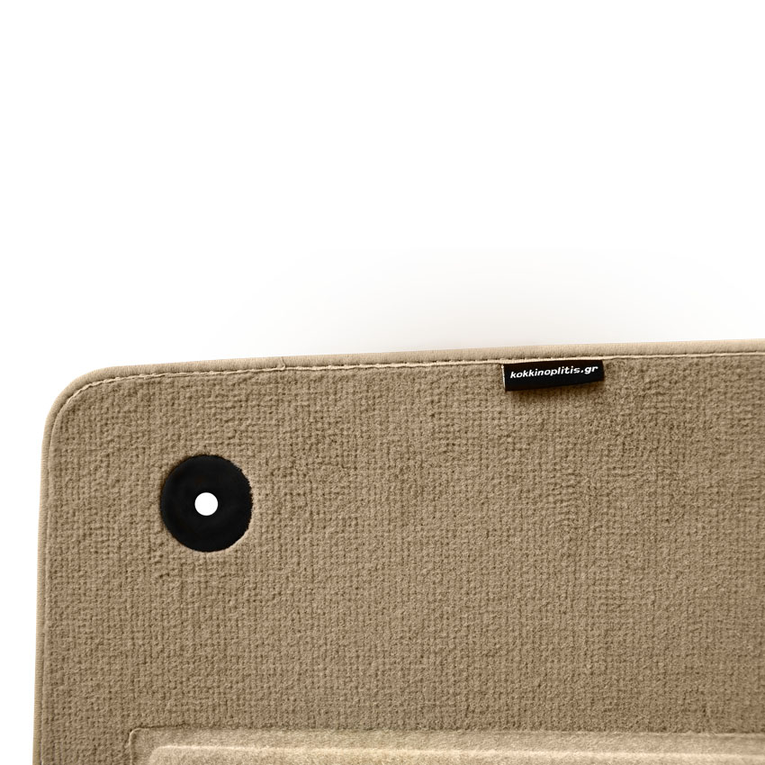 Πατάκια δαπέδου μοκέτας Superior μπεζ για Audi Q3 (Ι) 4τμχ