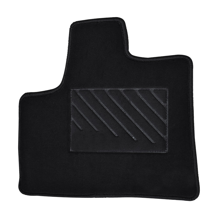 Πατάκια δαπέδου Tuft μαύρα για Toyota Proace City 2τμχ