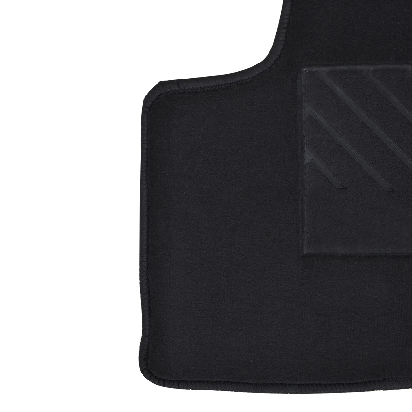 Πατάκια δαπέδου Tuft μαύρα για Toyota Proace City 2τμχ