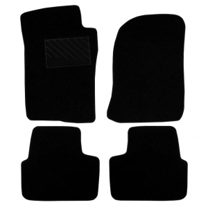 Μοκέτα Tuft μαύρη για Opel Vectra (B) 4τμχ