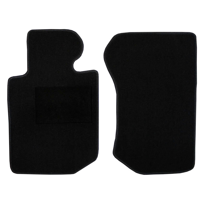 Πατάκια δαπέδου μοκέτας Tuft ανθρακί για BMW 3 Series (E36) 2τμχ