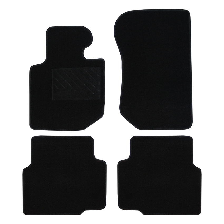 Μοκέτα Tuft μαύρη για BMW 3 Series (E36) 4τμχ