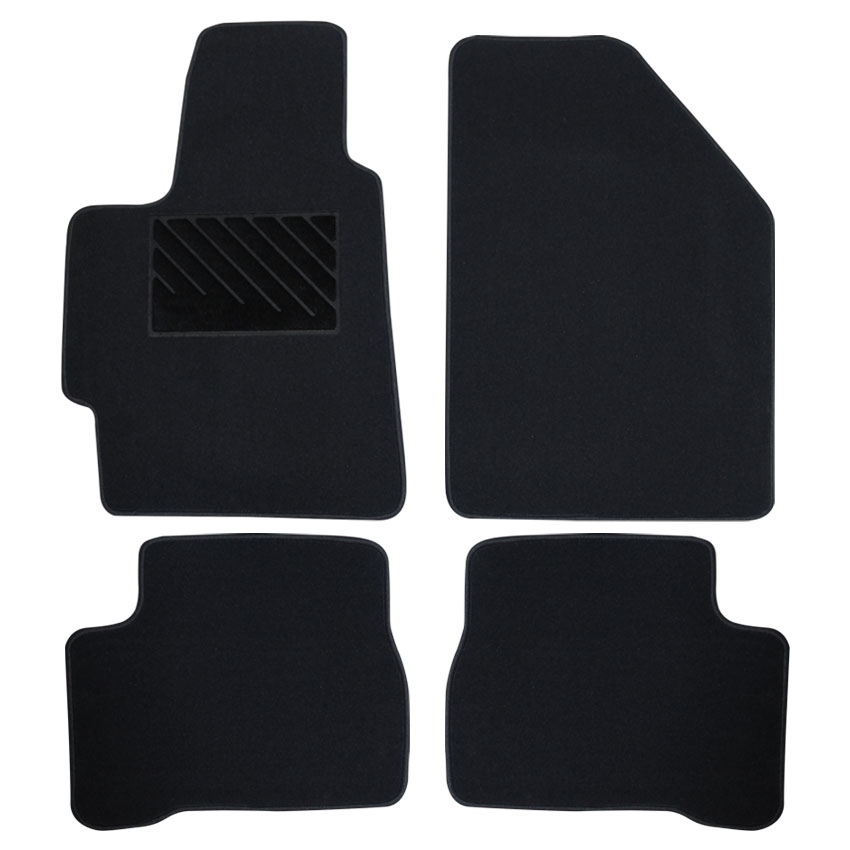 Μοκέτα Tuft ανθρακί για Hyundai Accent III (MC) 4τμχ