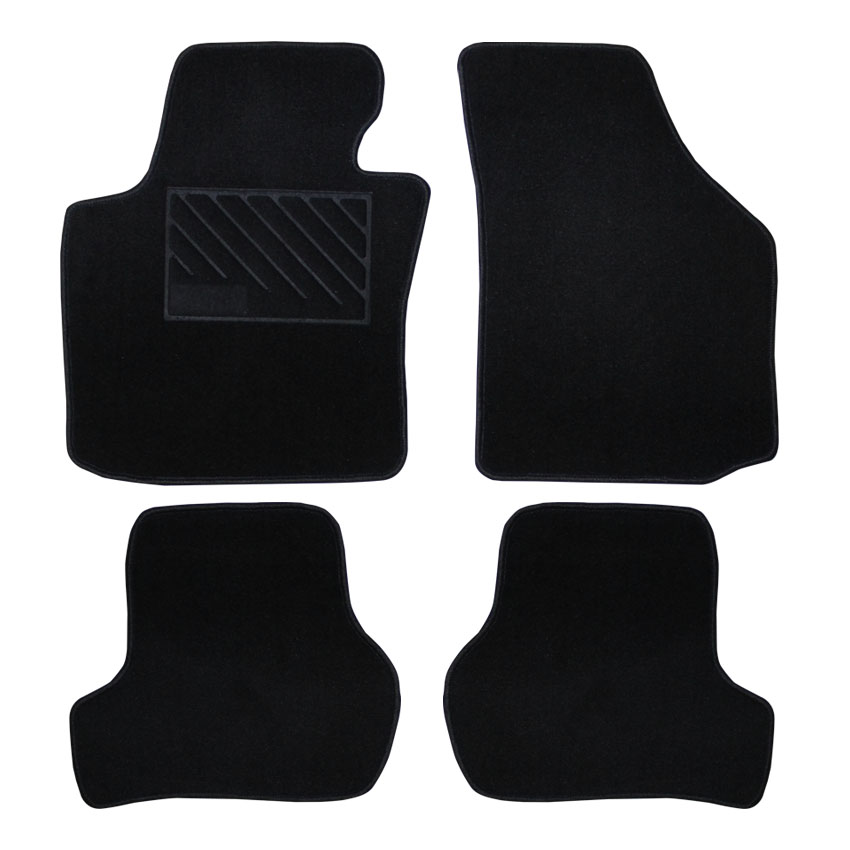 Μοκέτα Tuft μαύρη για Seat Leon (II)