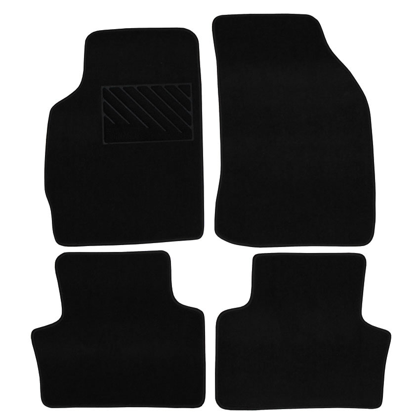 Μοκέτα Tuft μαύρη για Chevrolet Spark III με velcro