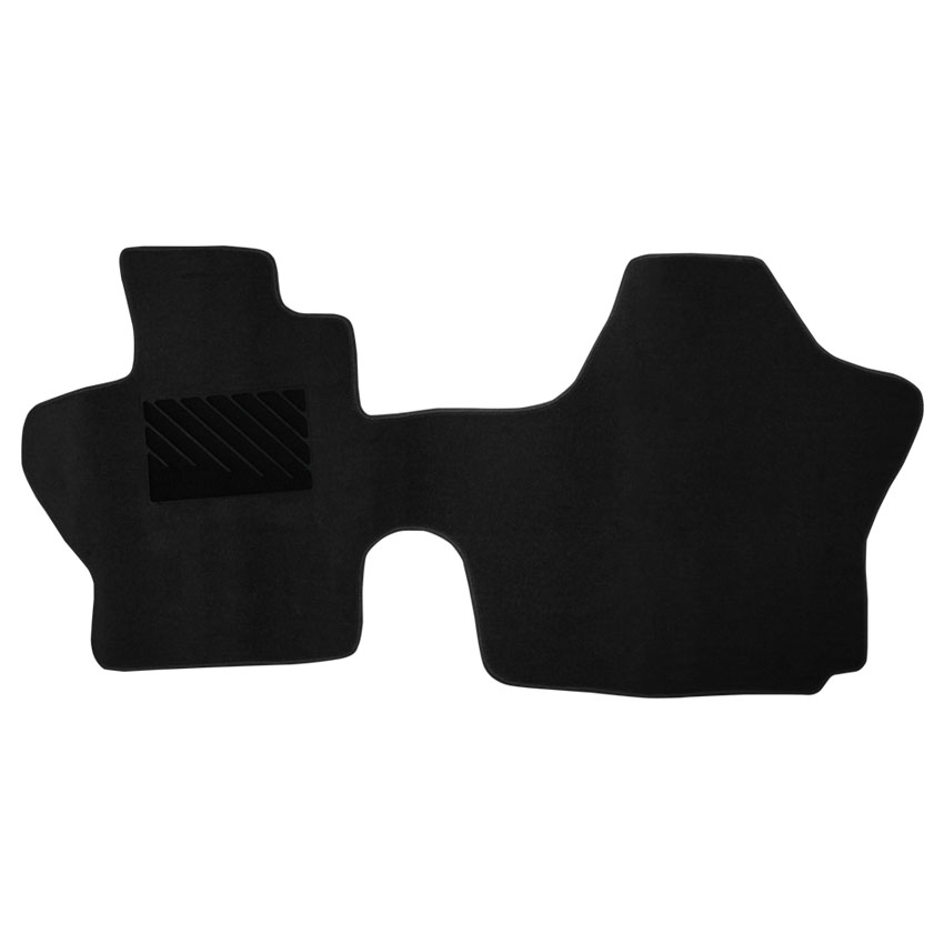 Μοκέτα Tuft ανθρακί για Hyundai H-1 με velcro 1τμχ