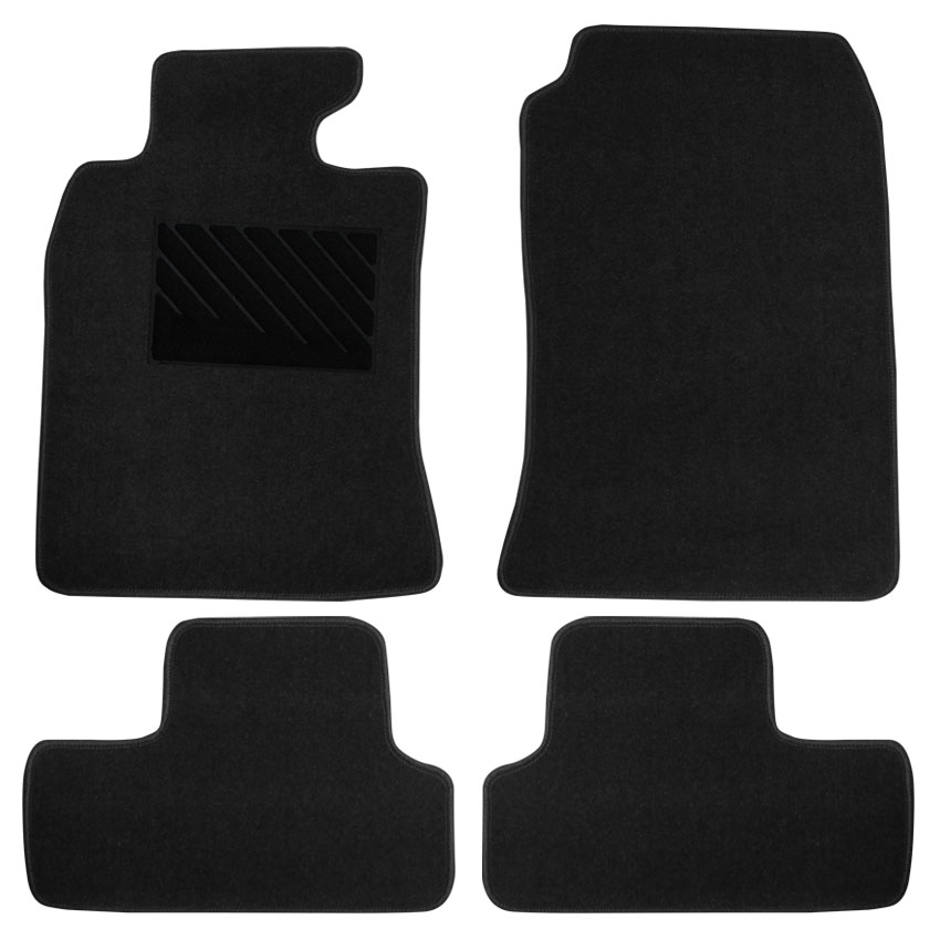 Μοκέτα Tuft ανθρακί για Mini Cooper S 4τμχ