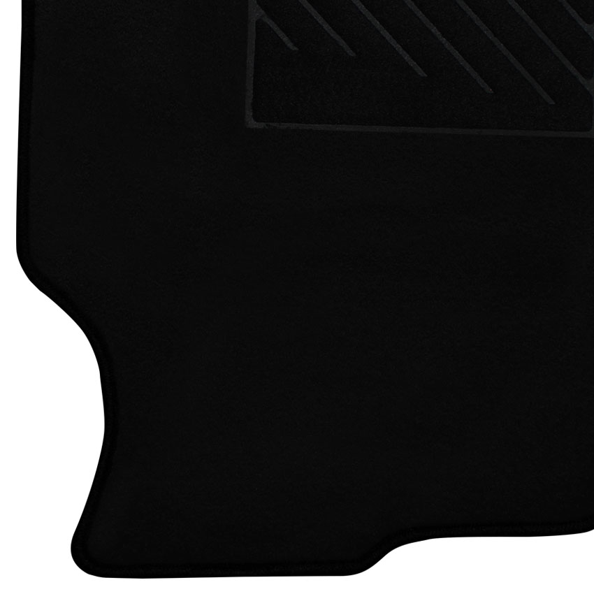 Μοκέτα Tuft μαύρη για Mazda 6 4τμχ