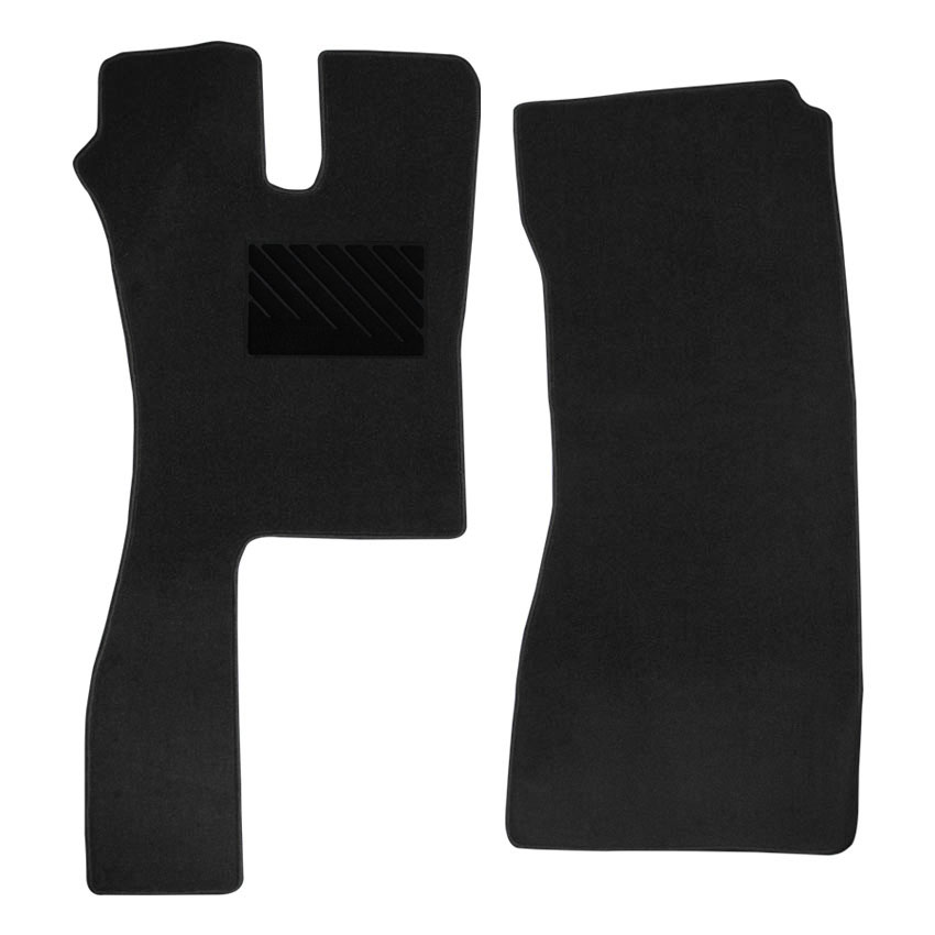 Μοκέτα Tuft ανθρακί για Scania 144 2τμχ