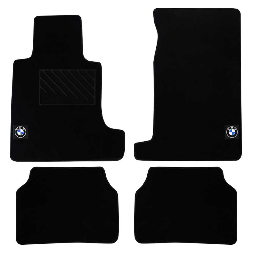 Μοκέτα Tuft μαύρη για BMW 5 Series (E39) 4τμχ