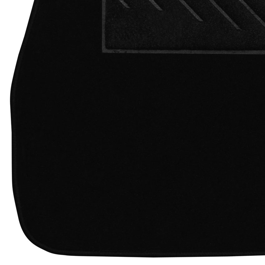 Μοκέτα Tuft μαύρη για Hyundai Accent II 4τμχ