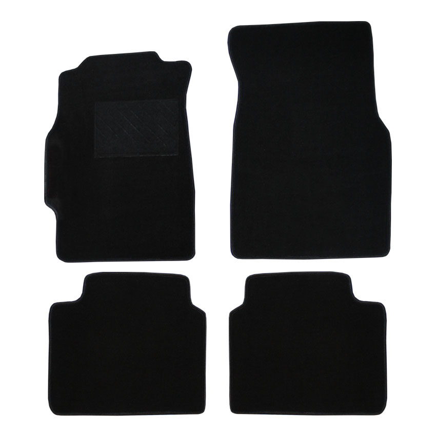 Μοκέτα Tuft μαύρη για Honda Civic VI 4τμχ