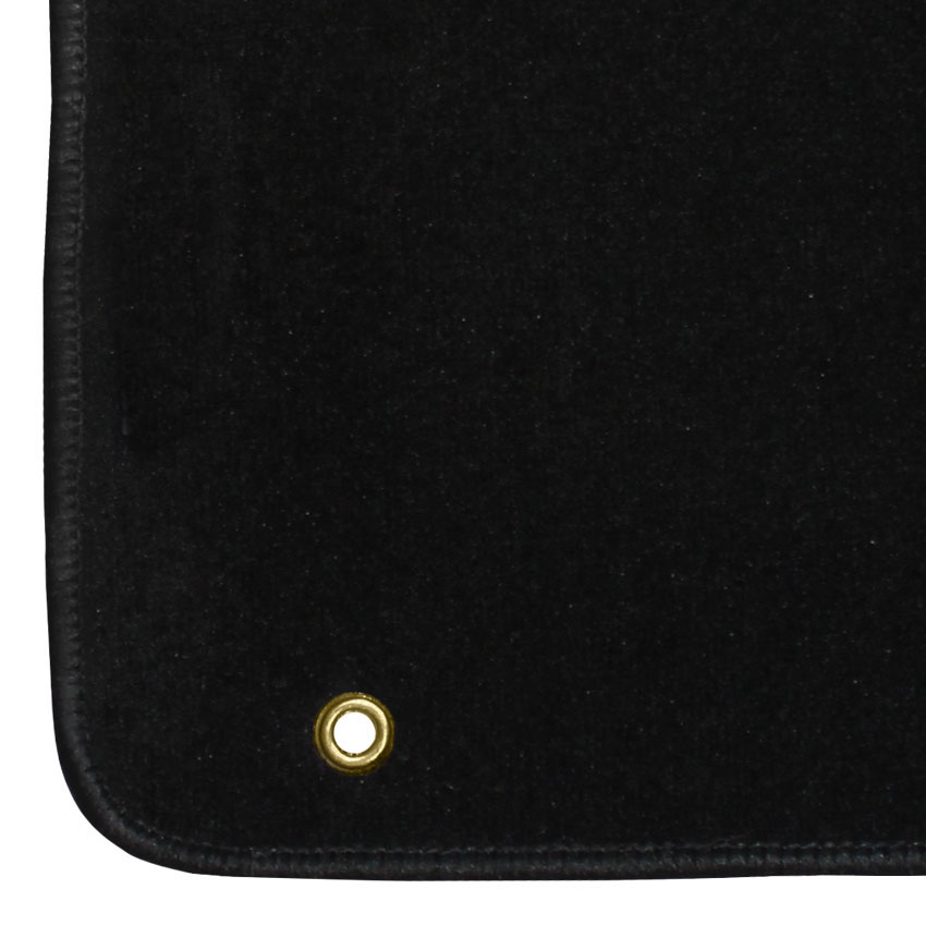 Μοκέτα Tuft μαύρη για Hyundai i20 (I) με κουμπώματα