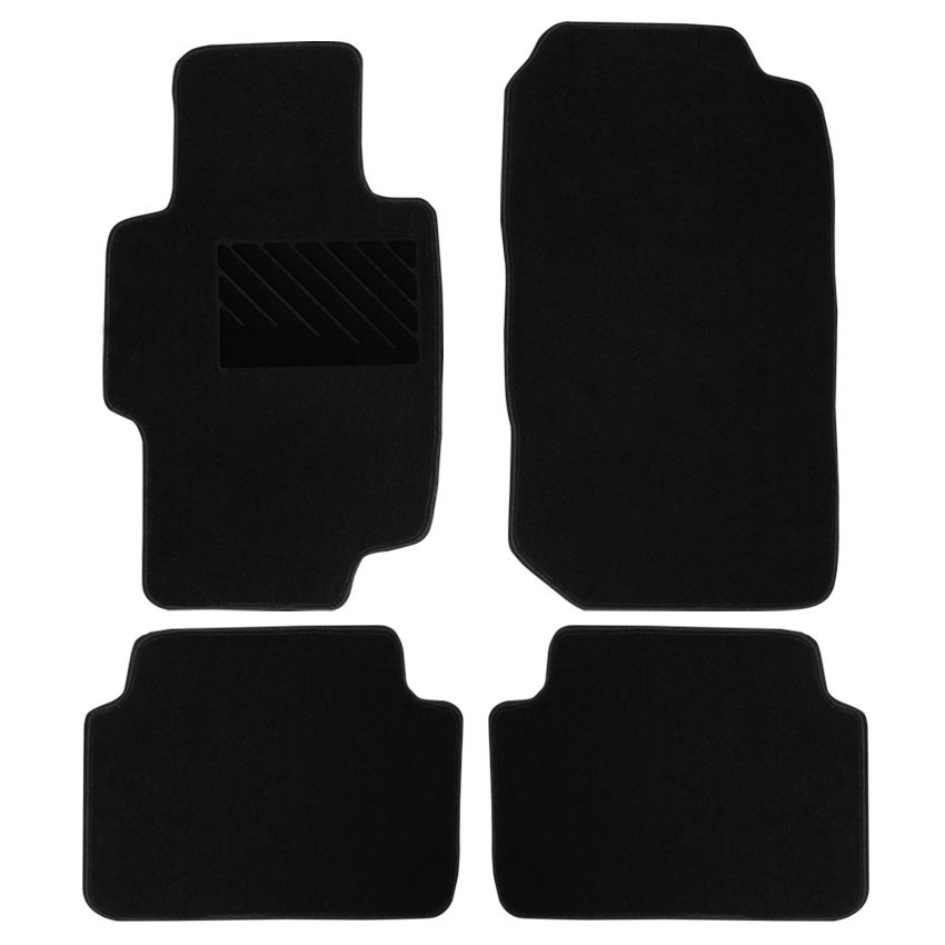 Μοκέτα Tuft μαύρη για Honda Accord VII 4τμχ