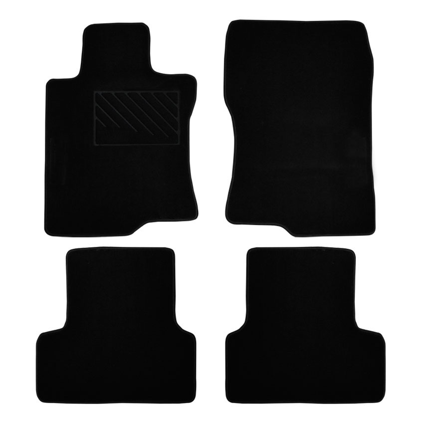 Μοκέτα Tuft μαύρη για Honda Accord (VIII) 4τμχ