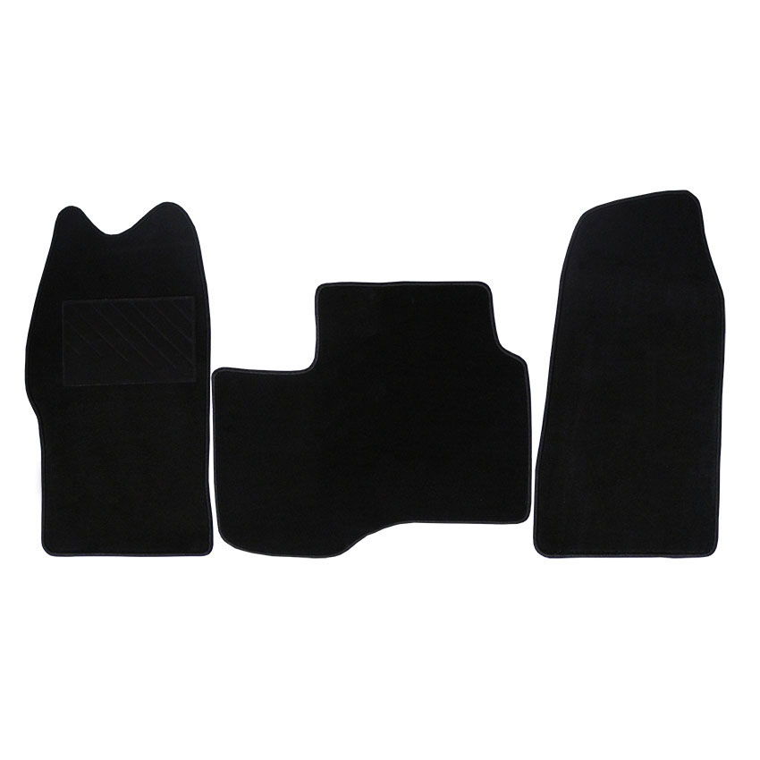 Μοκέτα Tuft μαύρη για Ford Transit III 3τμχ