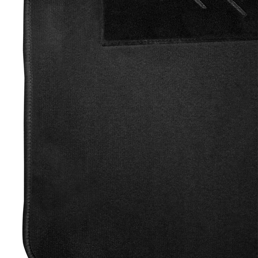 Πατάκια δαπέδου μοκέτας Tuft ανθρακί για Isuzu D-Max (II) 2D Extended Cab 4τμχ