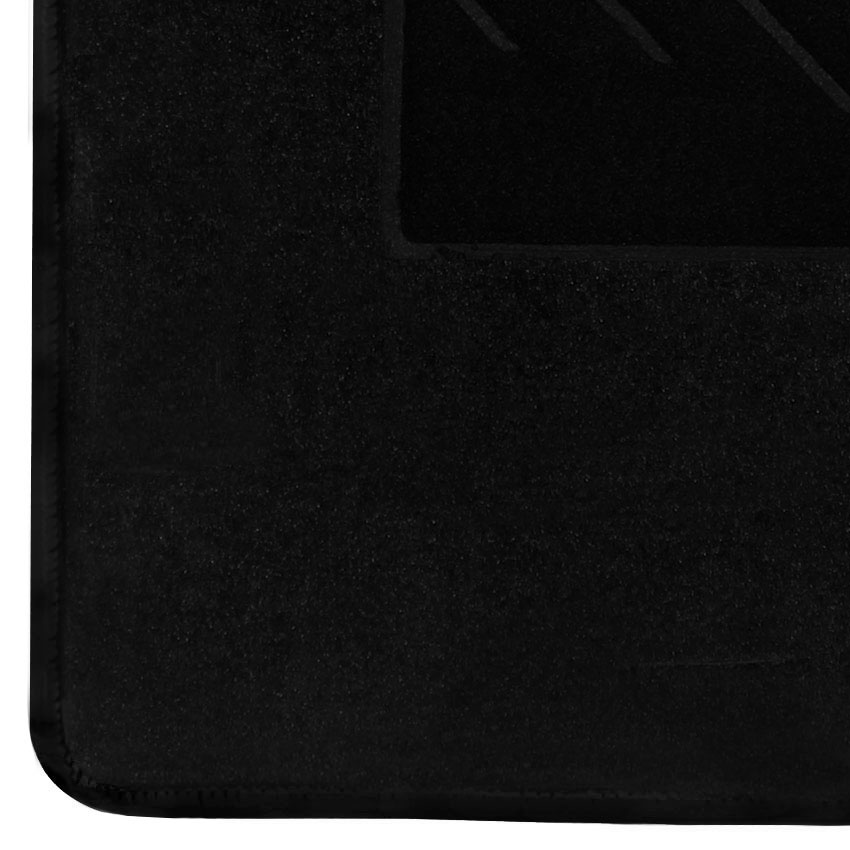 Μοκέτα Tuft μαύρη για Mini One Cooper (III) με velcro 4τμχ