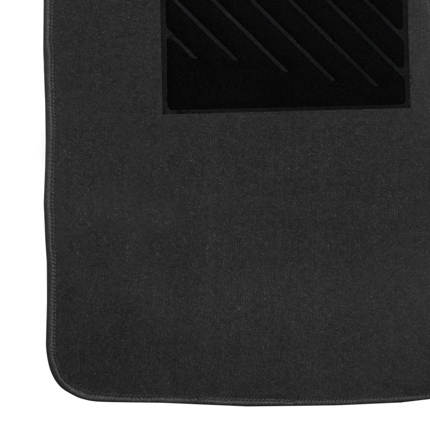 Μοκέτα Tuft ανθρακί για Mazda B-Series B2500 V (Double Cab) 4τμχ