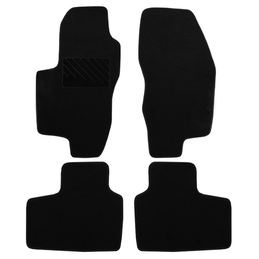 Μοκέτα Tuft μαύρη για Alfa Romeo 156 4τμχ