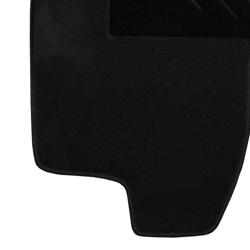 Μοκέτα Tuft μαύρη για Alfa Romeo 156 4τμχ