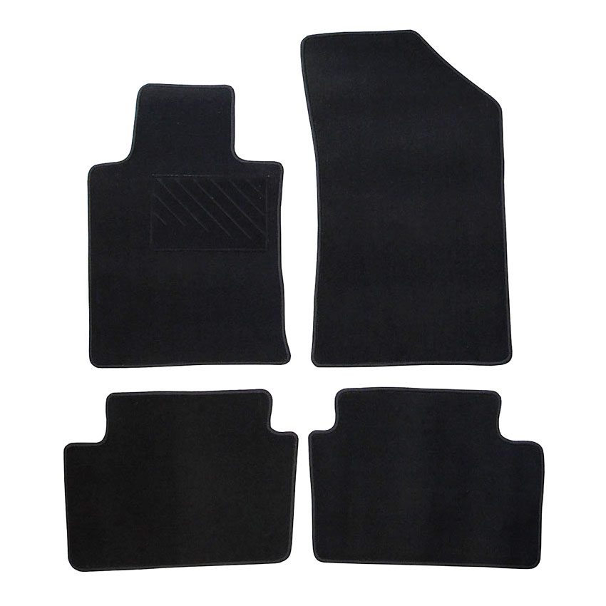 Μοκέτα Tuft ανθρακί για Peugeot 508 4τμχ