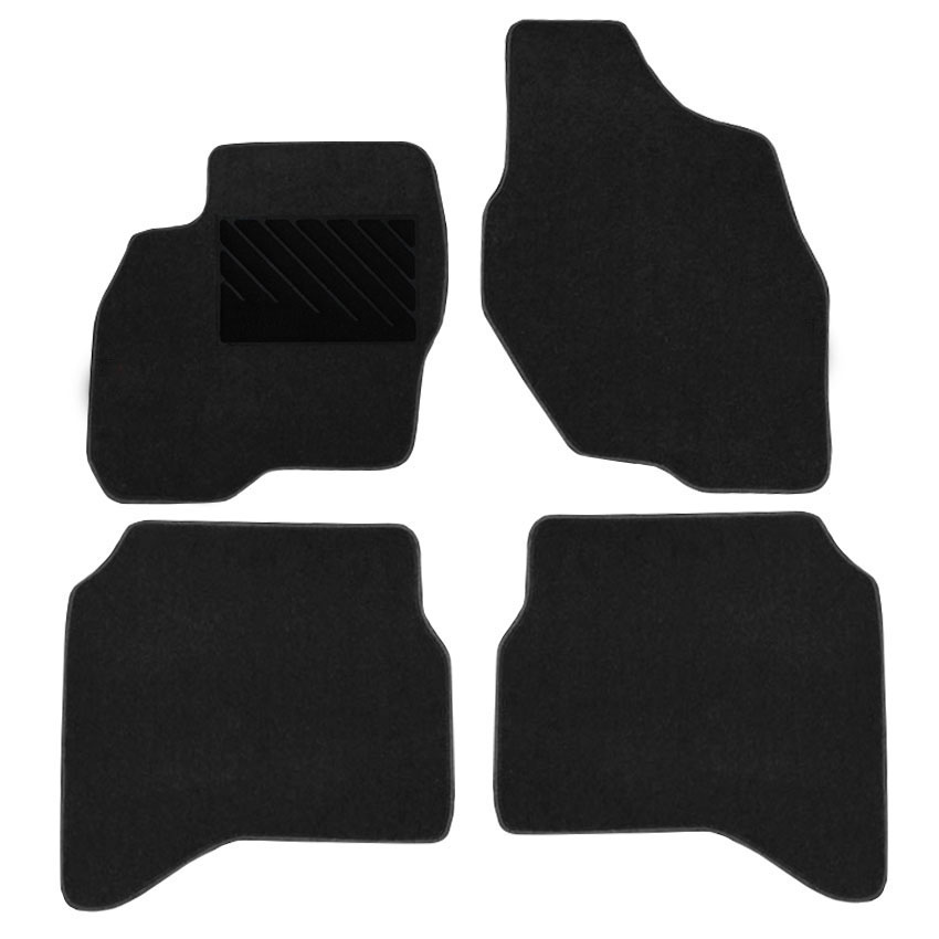 Μοκέτα Tuft ανθρακί για Mitsubishi Pajero Pinin 5D 4τμχ