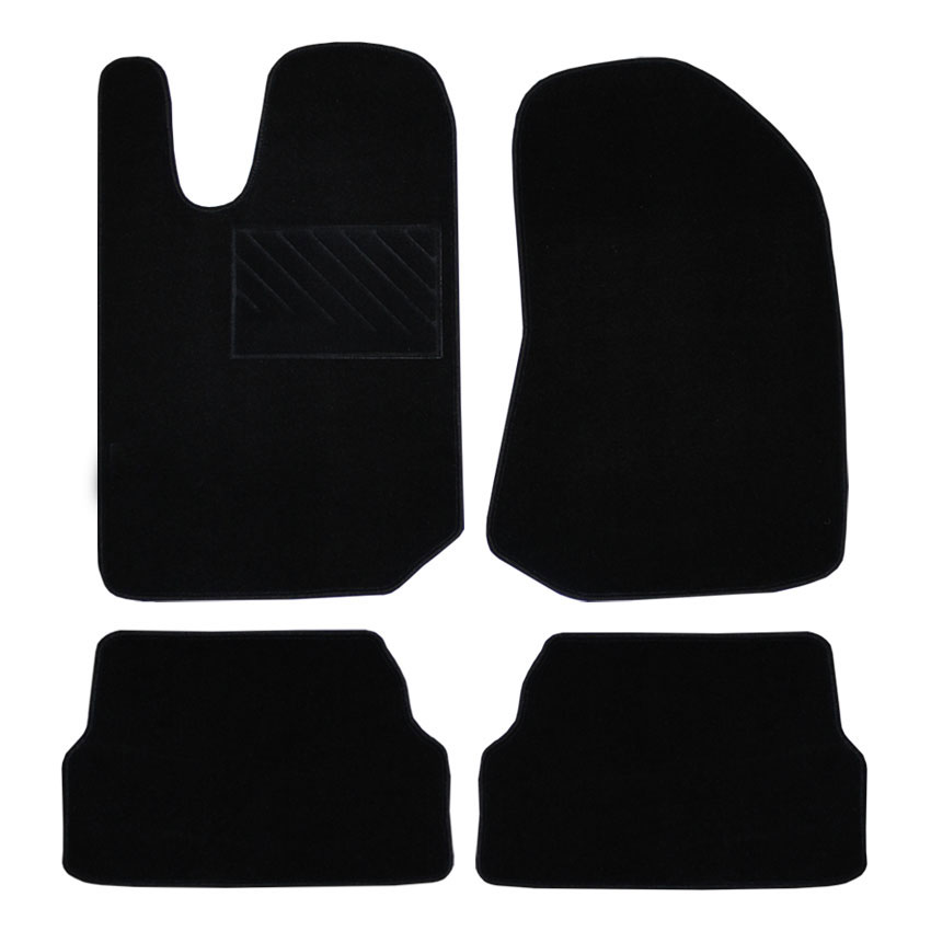 Μοκέτα Tuft μαύρη για Seat Ibiza III / Cordoba με κουμπώματα