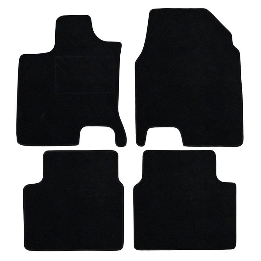 Μοκέτα Tuft μαύρη για Nissan Qashqai +2