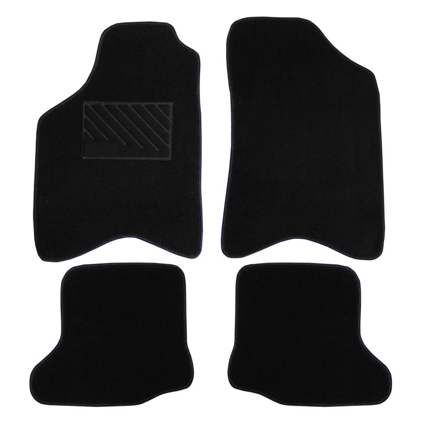 Μοκέτα Tuft μαύρη για Seat Arosa