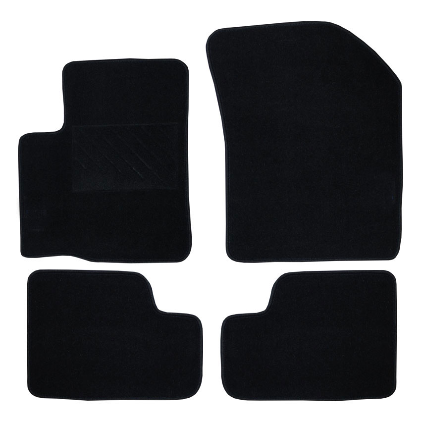 Μοκέτα Tuft μαύρη για Suzuki Swift IV με velcro