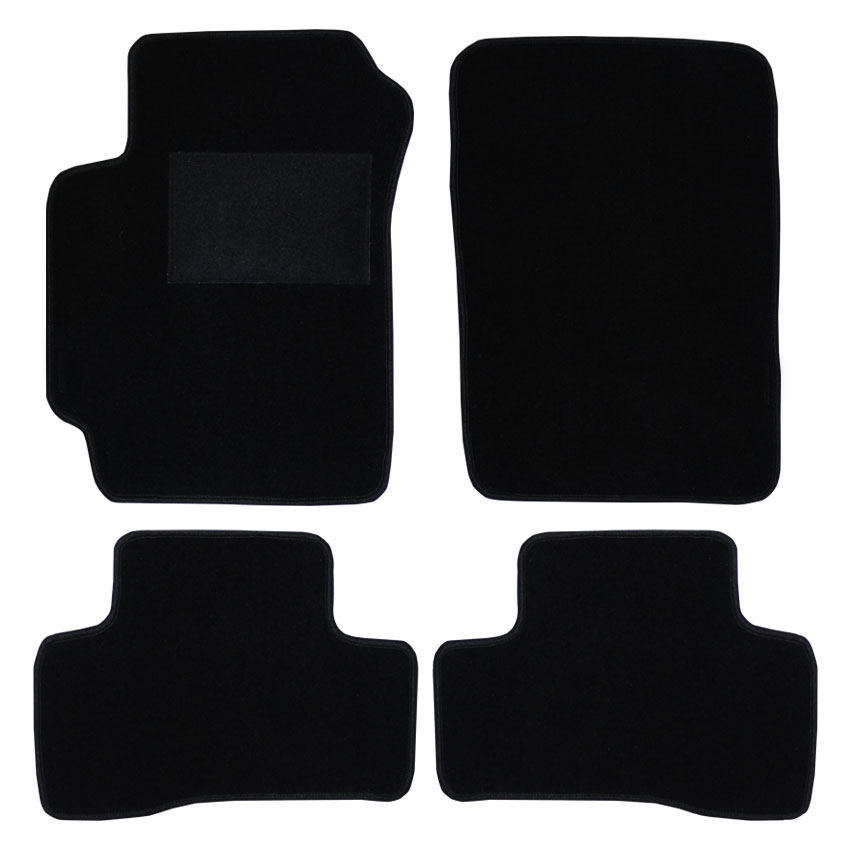 Μοκέτα Tuft μαύρη για Suzuki Grand Vitara II 3D 4τμχ