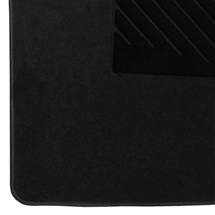 Μοκέτα Tuft ανθρακί για Smart Fortwo (450) 2τμχ