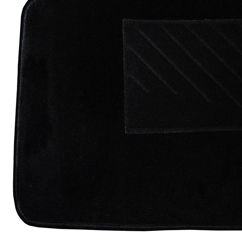 Μοκέτα Tuft μαύρη για Citroen C4 Grand Picasso II (7 θέσεων) 3τμχ