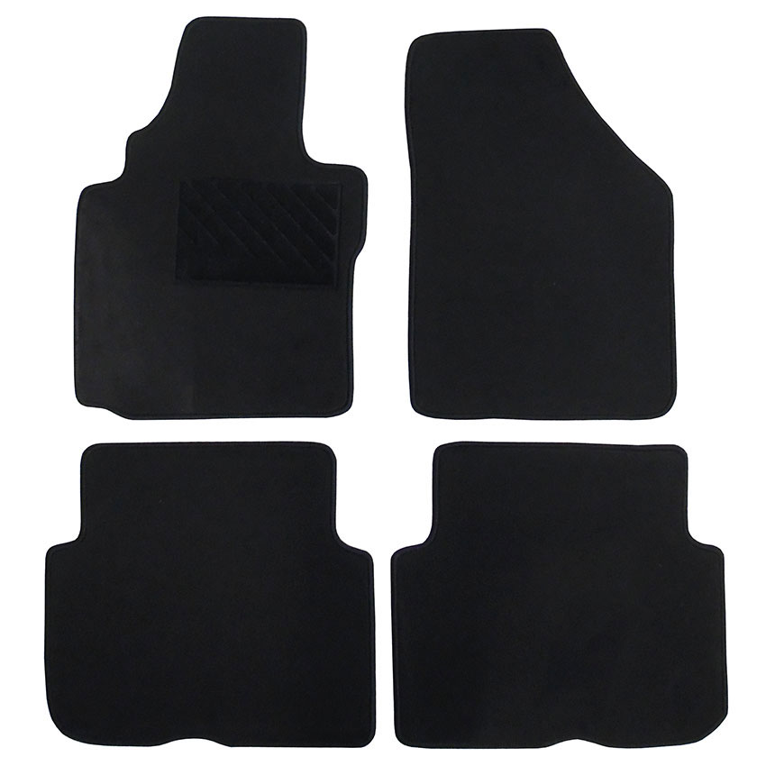 Μοκέτα Tuft ανθρακί για VW Touran (I) 4τμχ