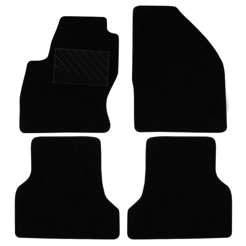 Μοκέτα Tuft μαύρη για Ford Focus II 4τμχ