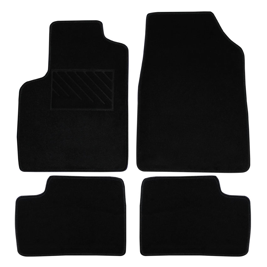 Μοκέτα Velgum μαύρη για Nissan Micra (K13)