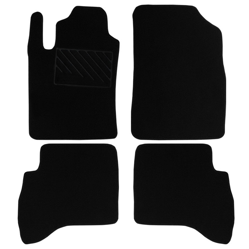 Μοκέτα Velgum μαύρη για Daihatsu Terios II 4τμχ