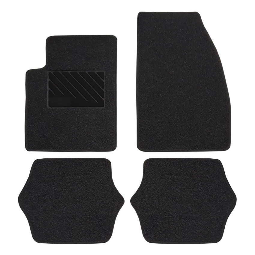 Μοκέτα Velgum σταχτί για Mazda 2 (DE) 4τμχ