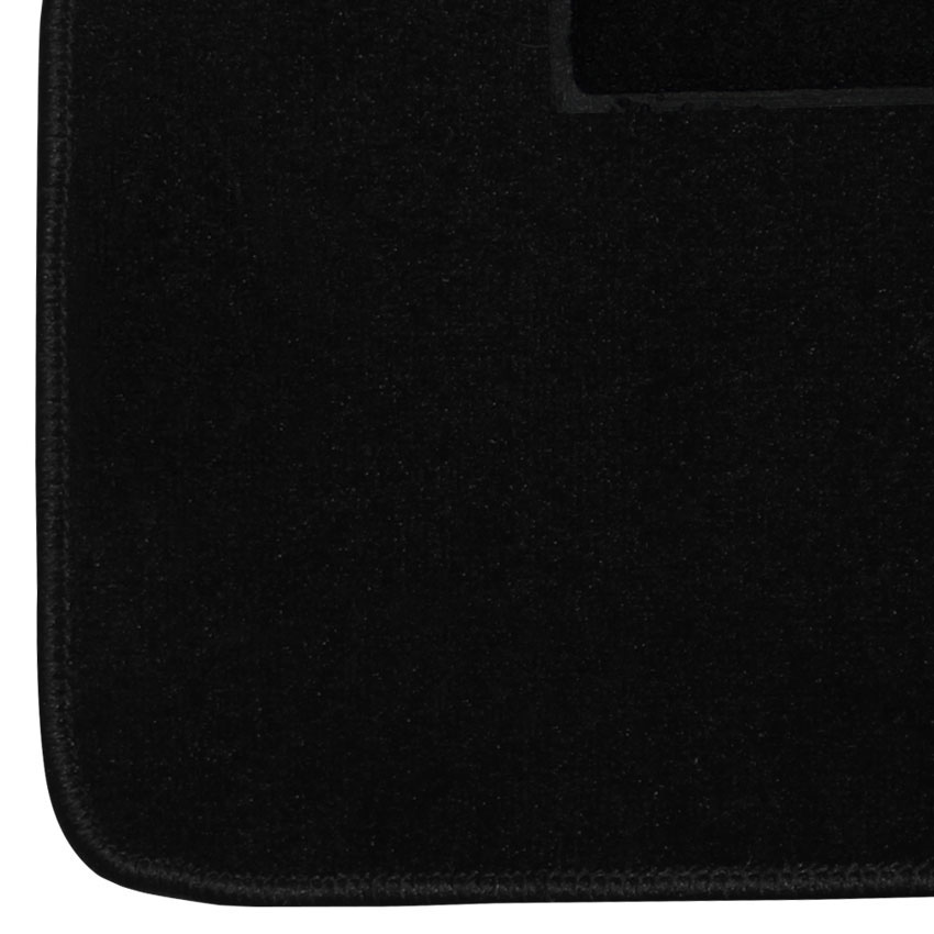 Μοκέτα Tuft μαύρη για Ford Fiesta VI 4τμχ