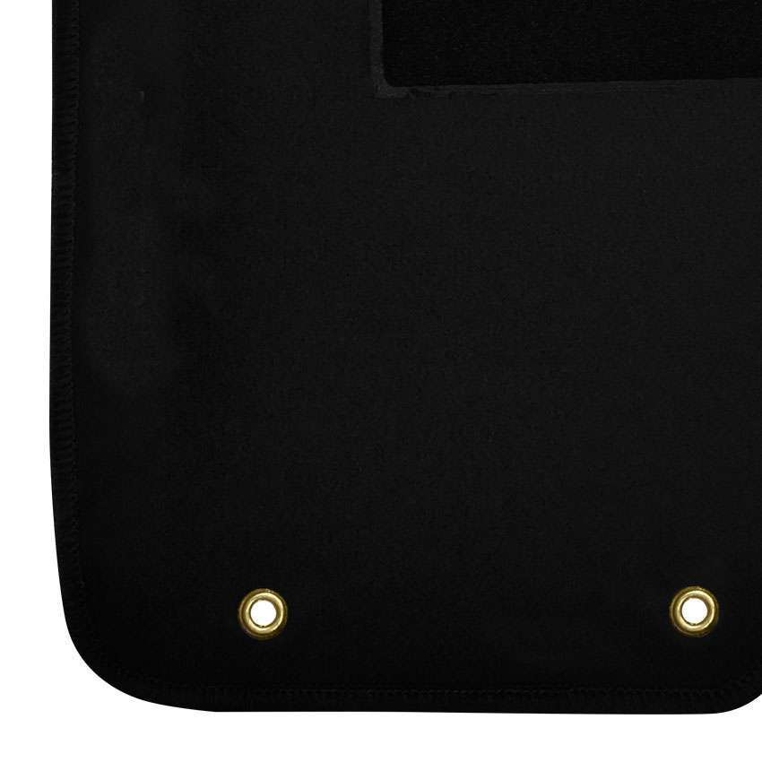 Πατάκια δαπέδου μοκέτας Clan μαύρα για Hyundai i20 (I) 4τμχ