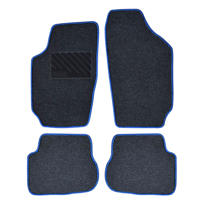 Πατάκια δαπέδου μοκέτας Velgum σταχτί για Seat Ibiza (III) 4τμχ