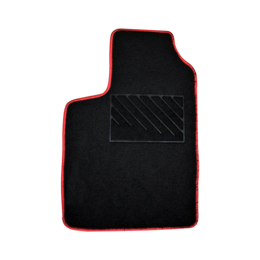 Πατάκια δαπέδου μοκέτας Clan μαύρα για Seat Ibiza II Cupra 4τμχ